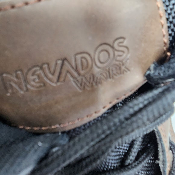 Nevados Evo Men's Steel Toe Work Boots Brown Foundation EV Size 11W - Picture 11 of 13